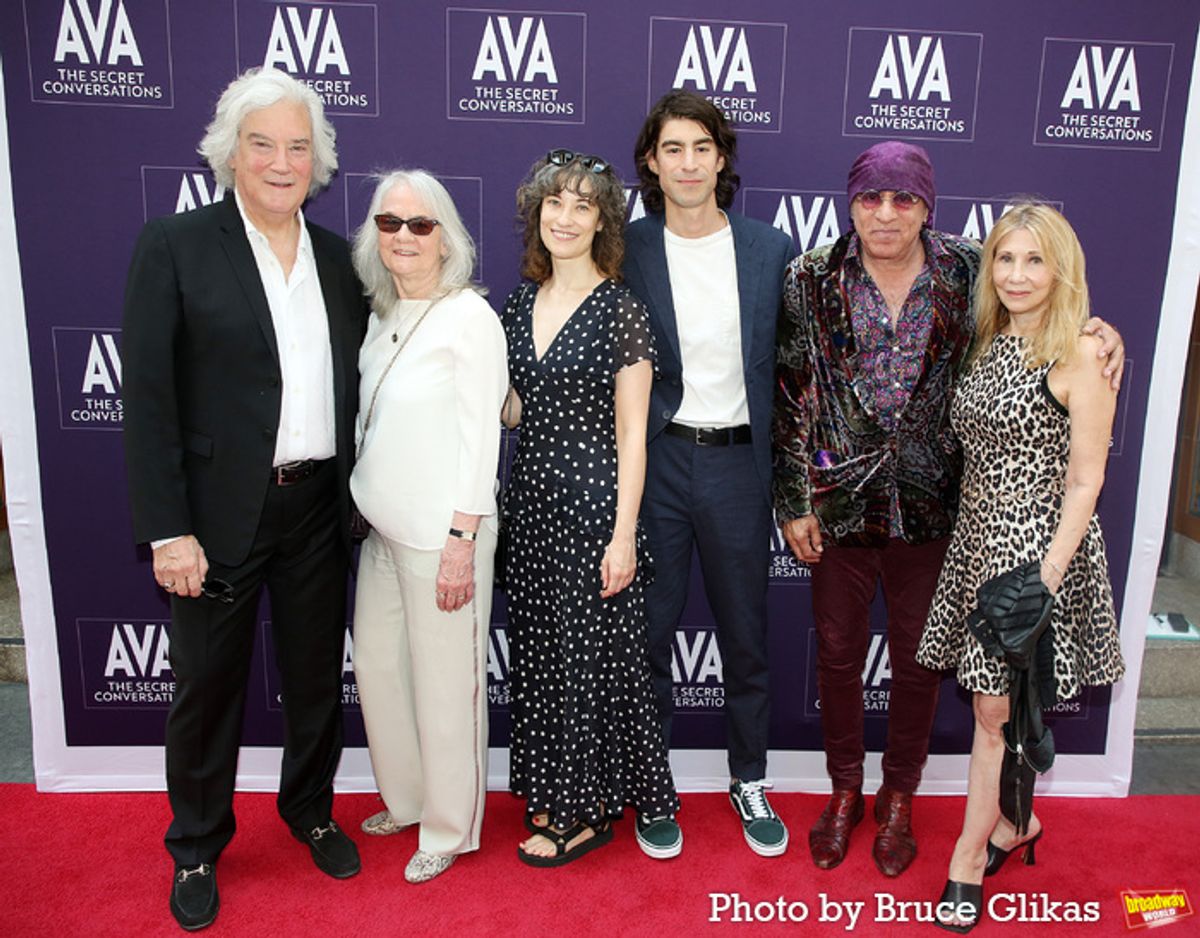 Producer Karl Sydow, Anita Sydow, Katarina Sydow, Sam Allen, Steven Van Zandt and Maureen Van Zandt at 