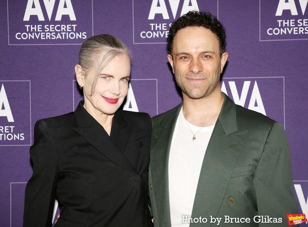 Elizabeth McGovern and Aaron Costa Ganis  Photo