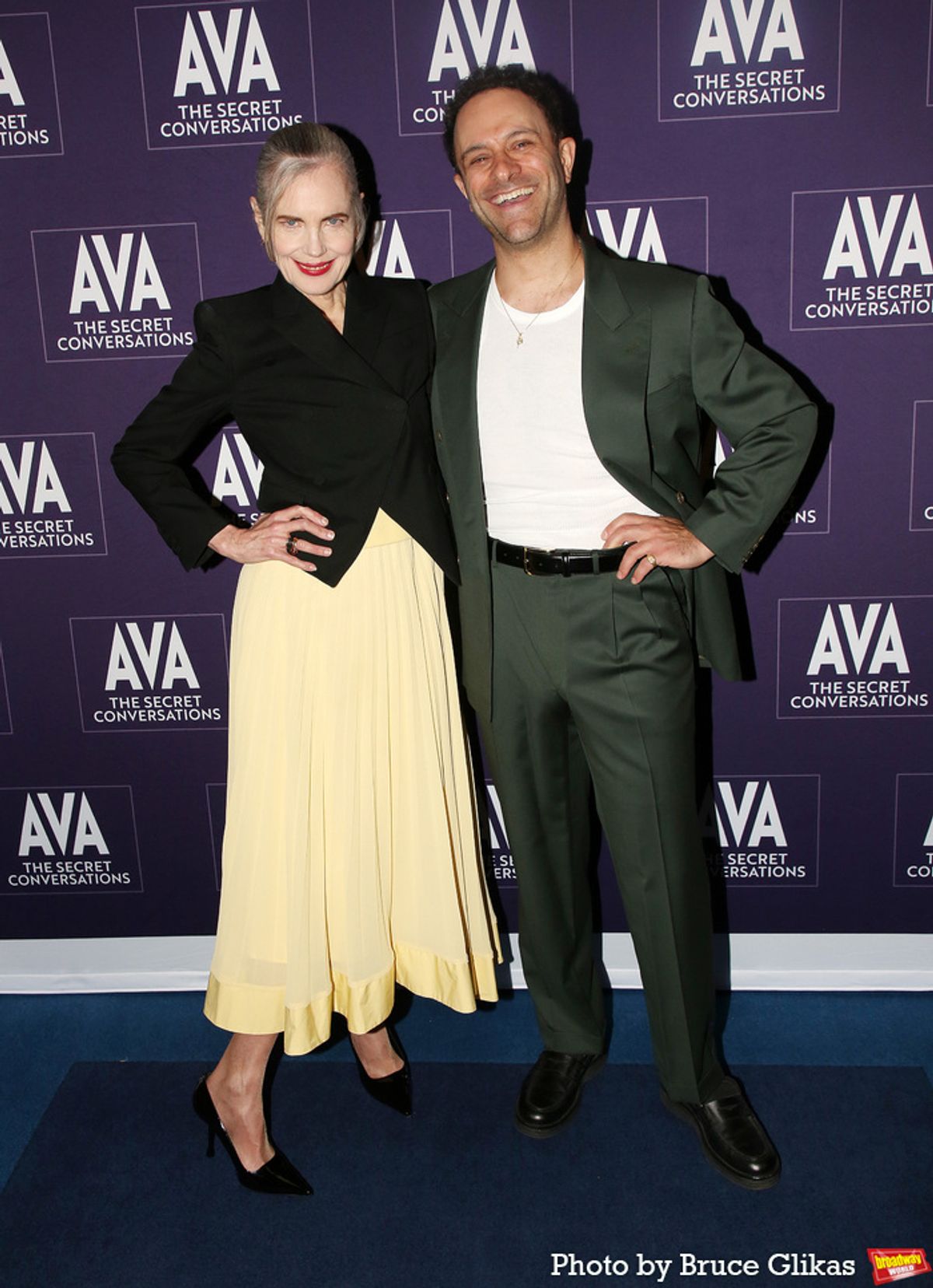 Elizabeth McGovern and Aaron Costa Ganis  at 