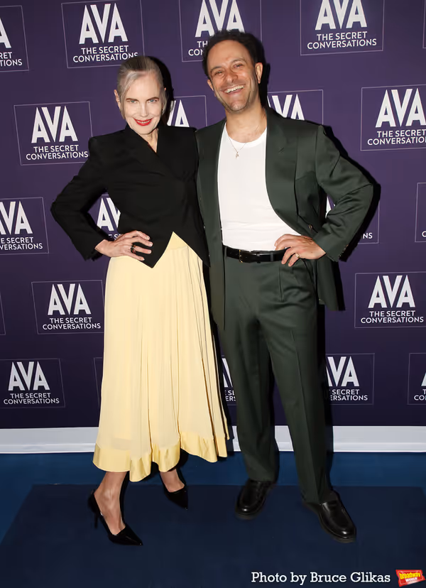 Elizabeth McGovern and Aaron Costa Ganis  Photo