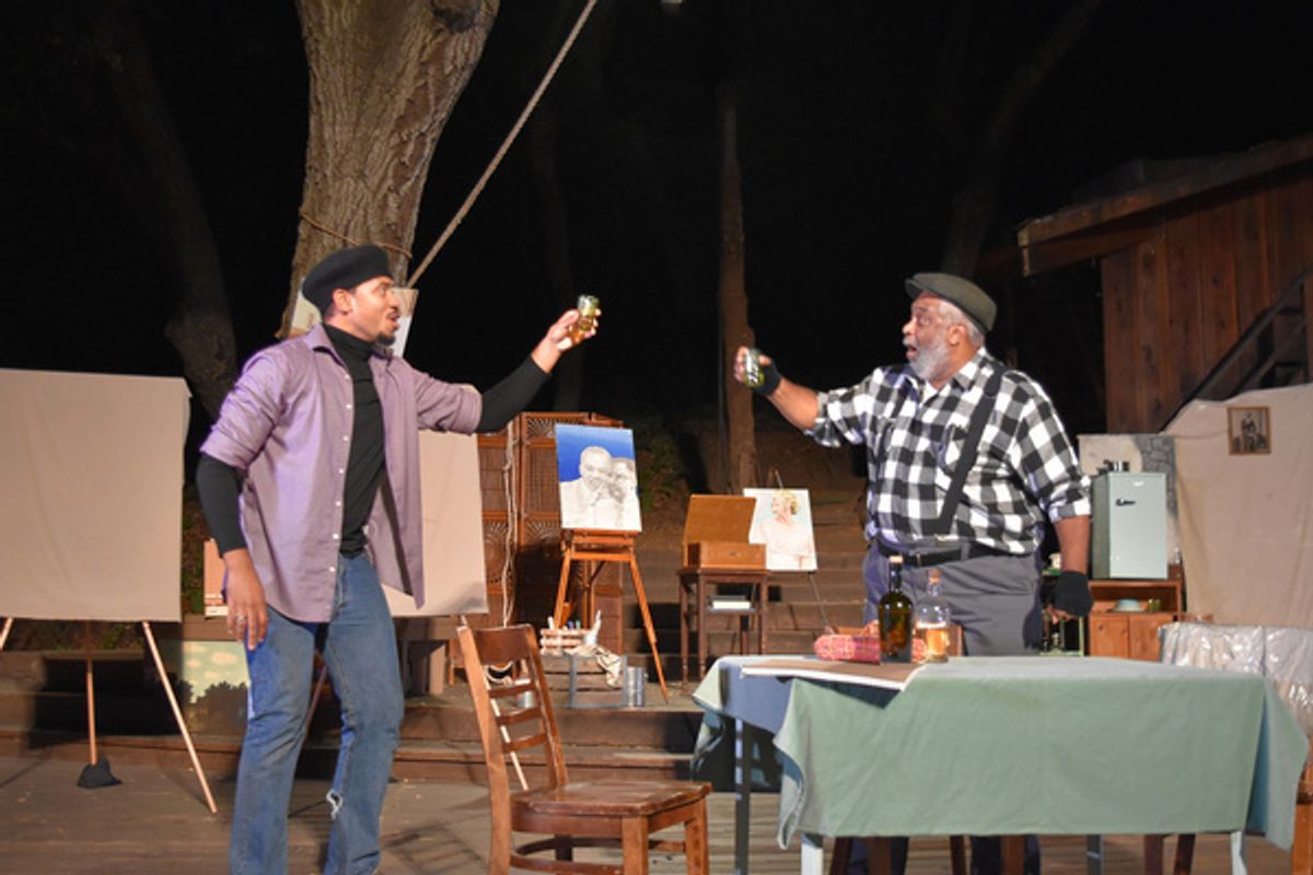 Max Lawrence and Alex Morris   at 