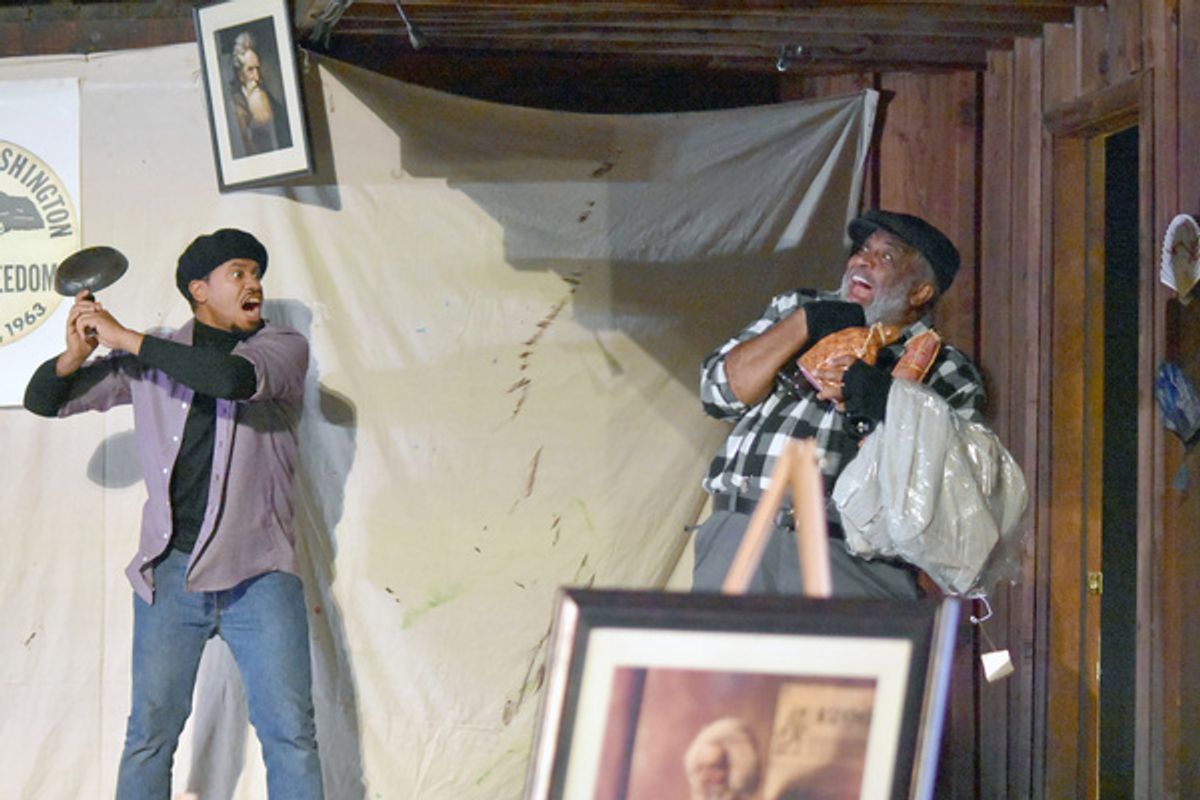 Max Lawrence and Alex Morris   at 