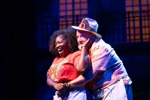 Miciah Lathan and Scott Davidson @ BroadwayWorld Miciah Lathan and Scott Davidson Photo