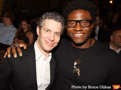 Thomas Kail and Okieriete Onaodowan  Photo