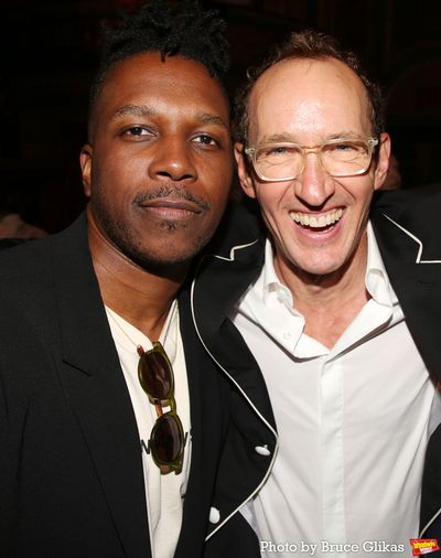 Leslie Odom Jr.and Jeffrey Seller Photo