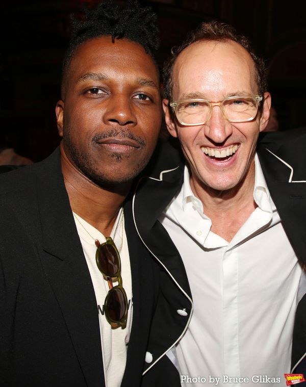 Leslie Odom Jr.and Jeffrey Seller Photo