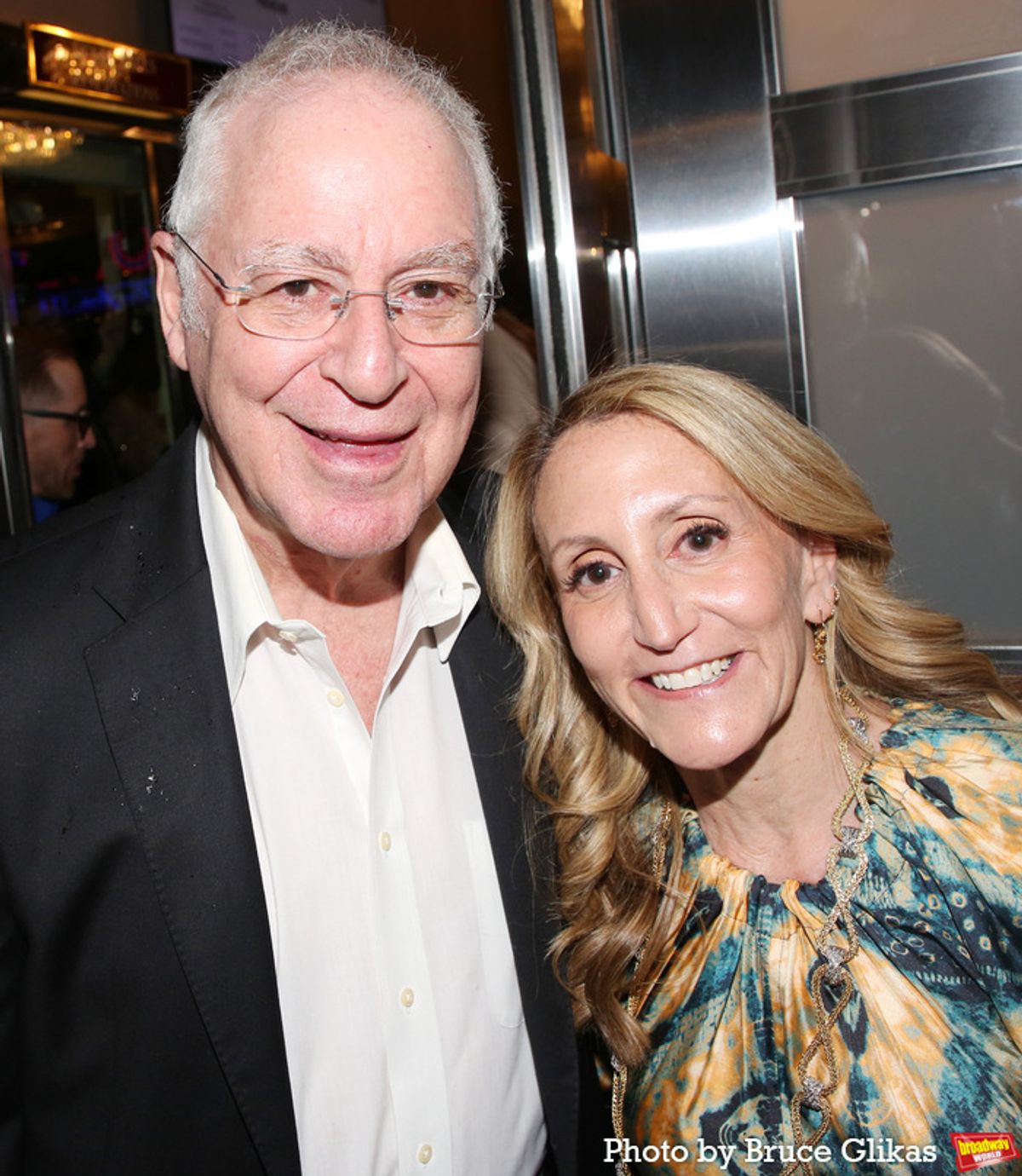 Ron Chernow and Jill Furman at 