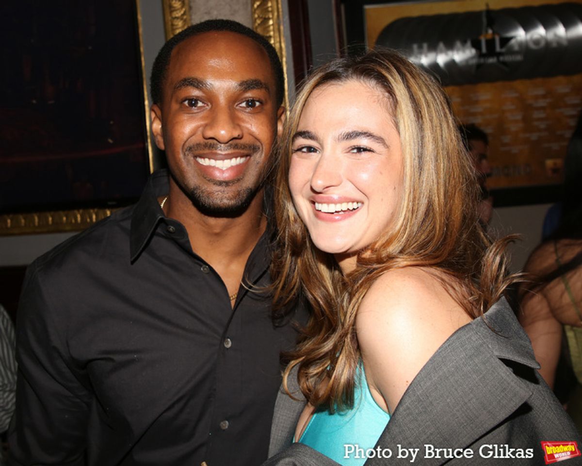 Edred Utomi and Hannah Cruz  at 