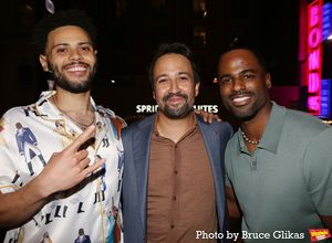 Trey Curtis, Lin-Manuel Miranda and Jared Dixon @ BroadwayWorld Trey Curtis, Lin-Manuel Miranda and Jared Dixon Photo
