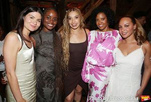 Phillipa Soo, Denée Benton, Morgan Anita Wood, Renée Elise Goldsberry and Jasmine C Photo