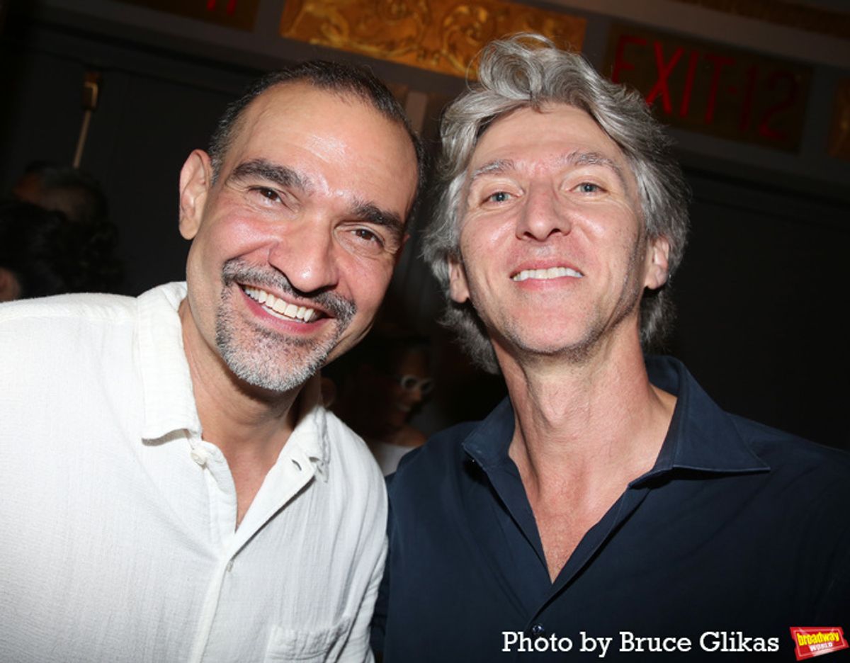 Javier Muñoz and Damian Woetzel at 