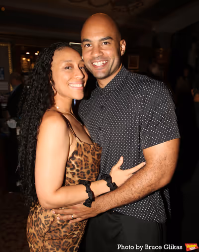 Jennifer Locke Christopher and  Nicholas Christopher Photo