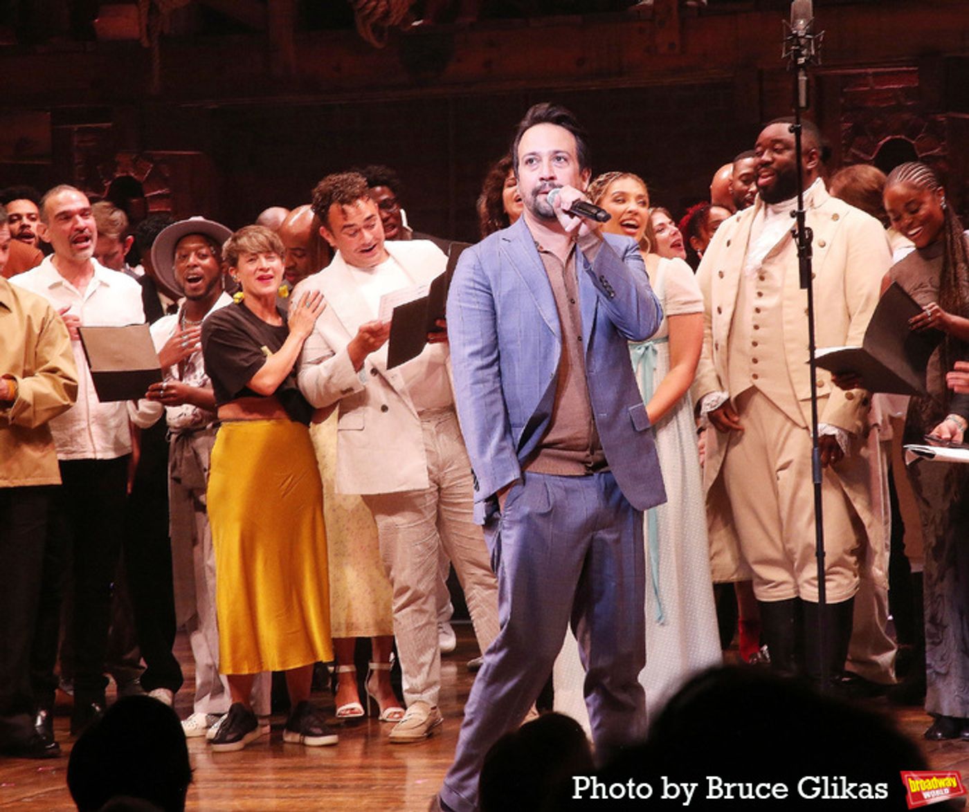 Photos: More From Inside the HAMILTON's 'Hamil-TEN' Celebration  Image