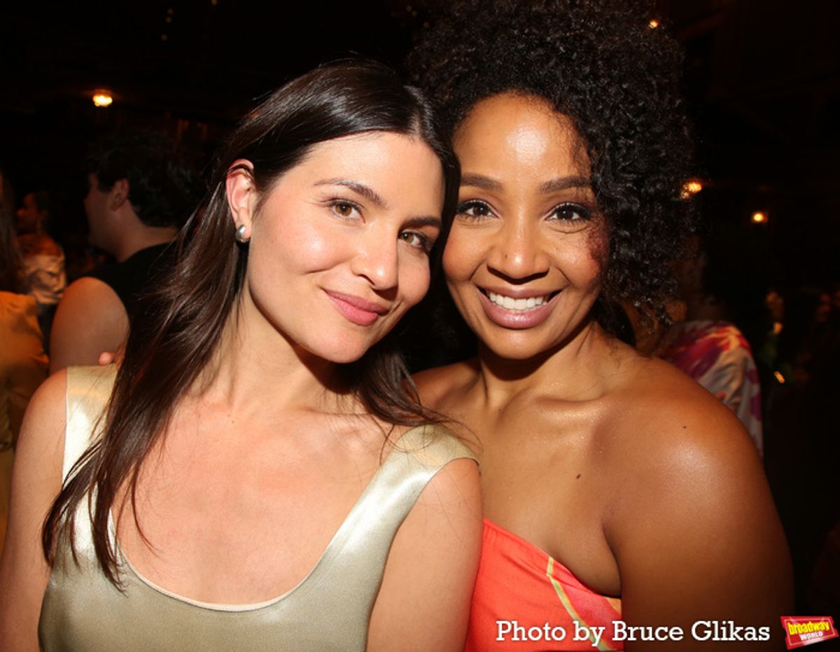 Phillipa Soo and Stephanie Umoh  at 
