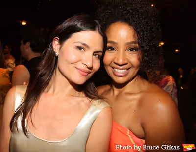 Phillipa Soo and Stephanie Umoh  Photo