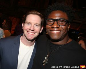 Rory O'Malley and kieriete Onaodowan @ BroadwayWorld Rory O'Malley and kieriete Onaodowan Photo