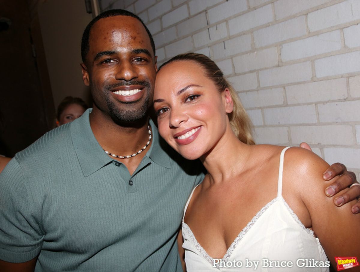 Jared Dixon and Jasmine Cephas Jones at 