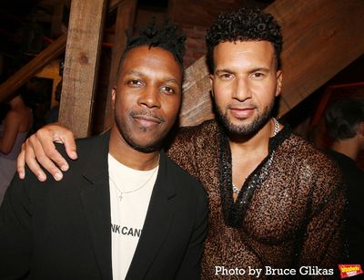 Leslie Odom Jr.and Sydney James Harcourt Photo