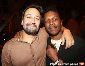 Lin-Manuel Miranda and Leslie Odom Jr.  Photo