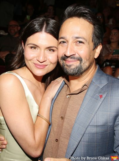 Phillipa Soo and Lin-Manuel Miranda Photo