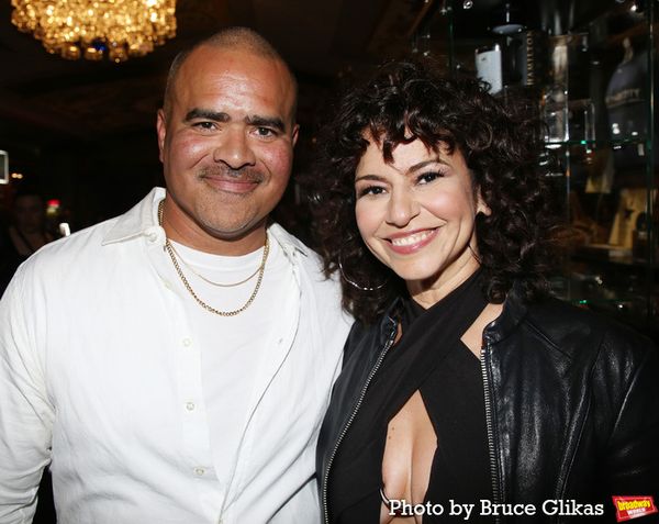 Christopher Jackson and Mandy Gonzalez  Photo
