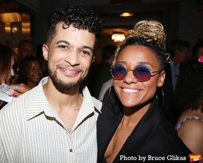 Jordan Fisher and Ariana DeBose Photo