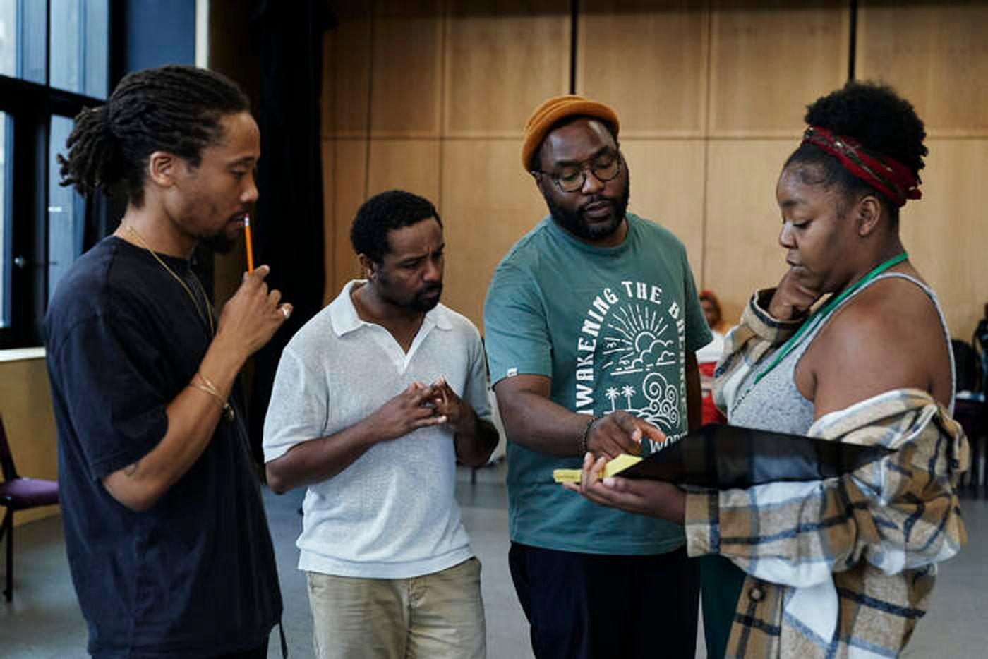 Photos: BLACK POWER DESK In Rehearsal At Brixton House  Image