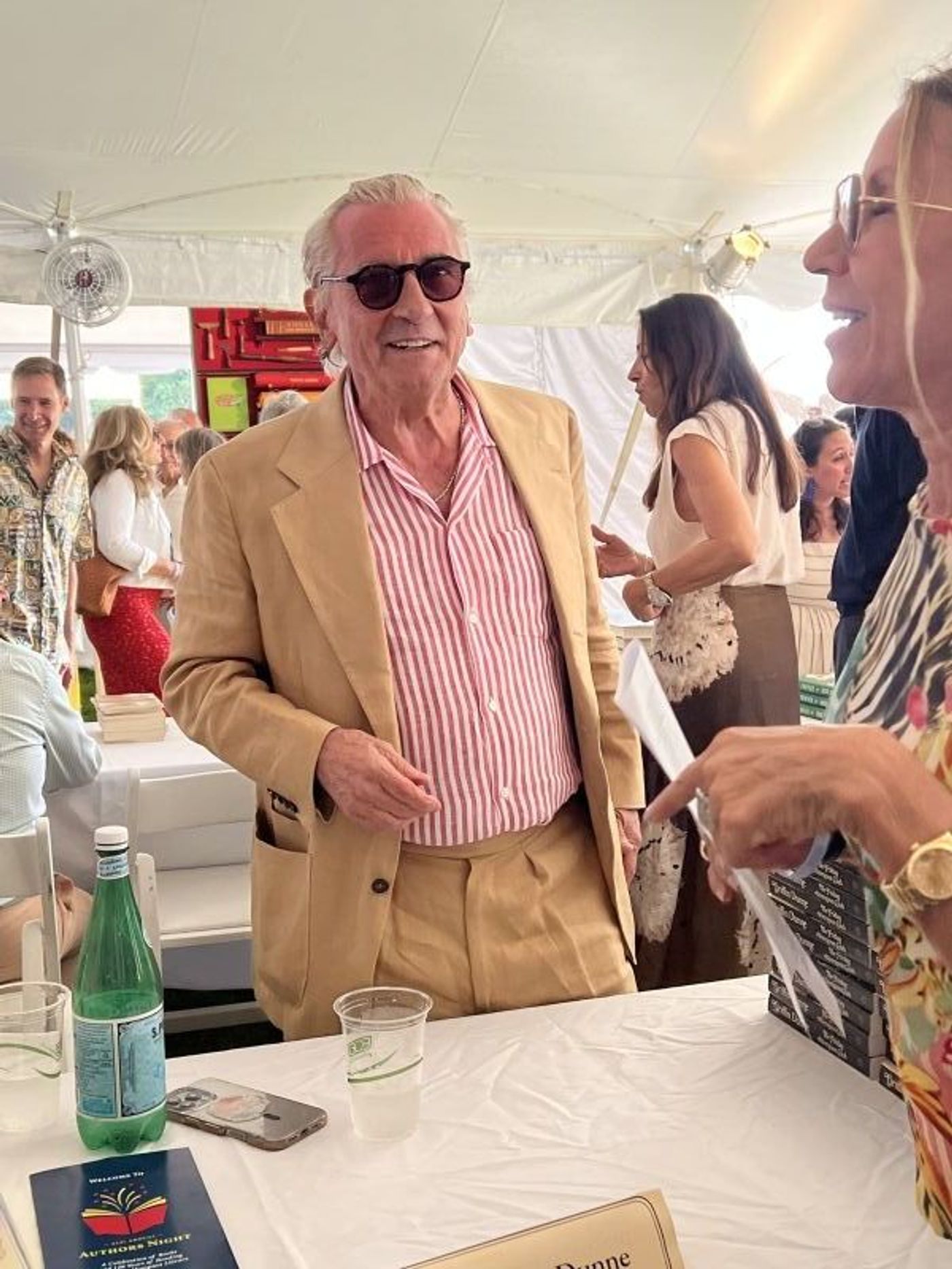 Theater Luminaries Shine at East Hampton Authors Night  Image