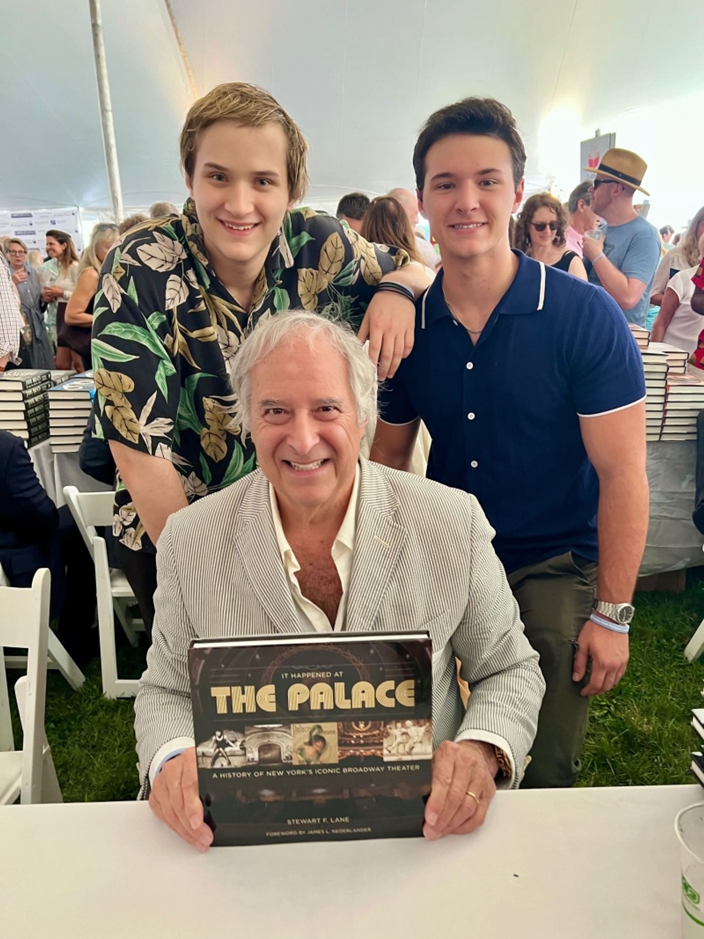 Theater Luminaries Shine at East Hampton Authors Night  Image