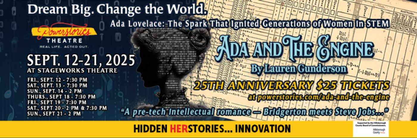 Preview: Powerstories Presents ADA AND THE ENGINE at Stageworks Theatre  Image