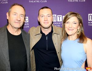 Sam Robards, Will Harrison and Victoria Clark Photo