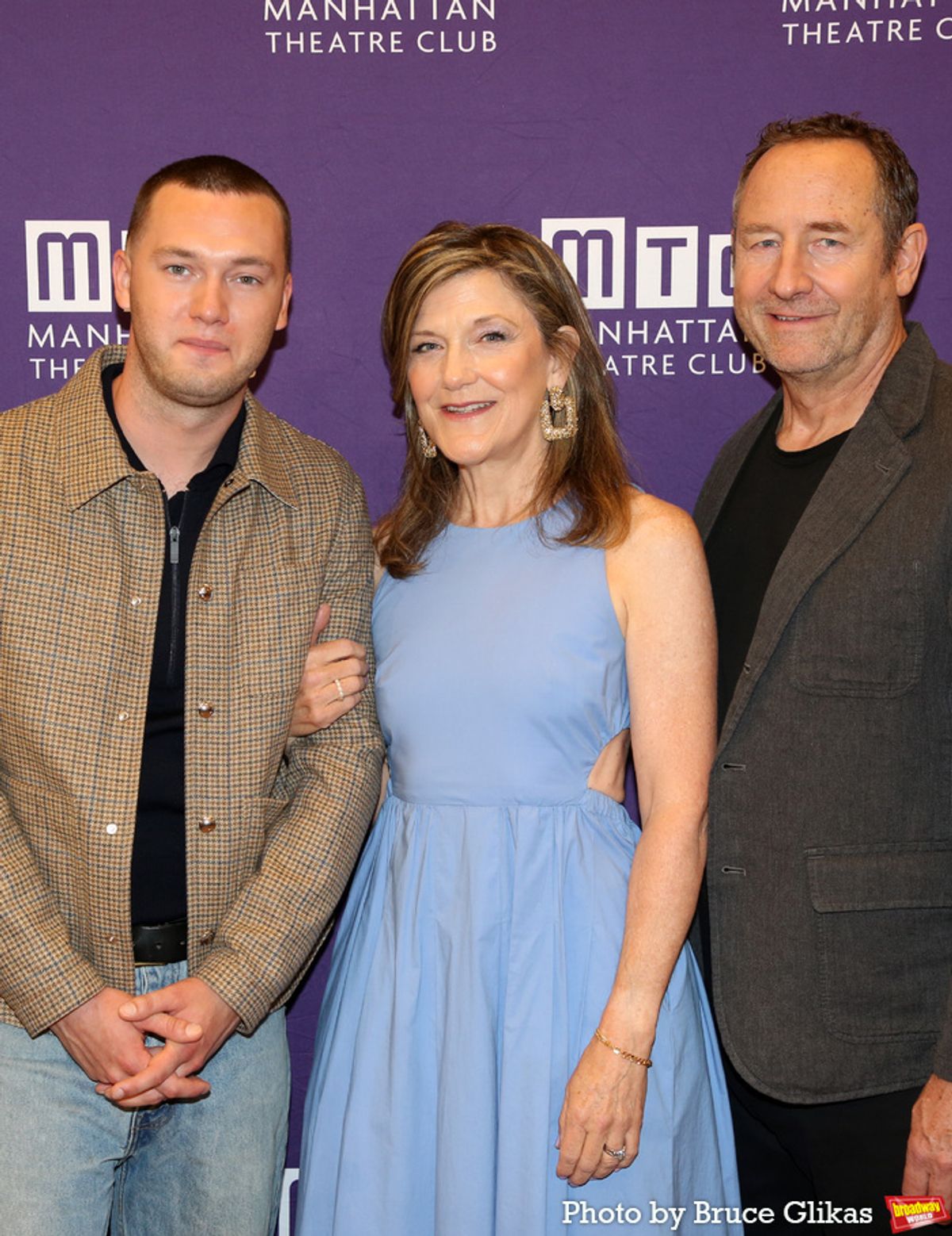 Will Harrison, Victoria Clark and Sam Robards at 