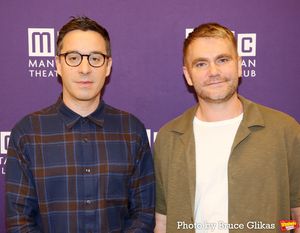 Playwright James Graham and Director Adam Penford Photo