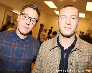 Playwright James Graham and Will Harrison  Photo