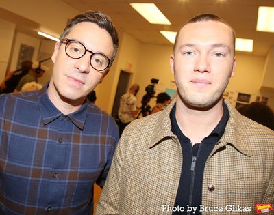 Playwright James Graham and Will Harrison  Photo