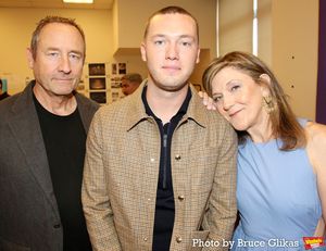 Sam Robards, Will Harrison and Victoria Clark Photo