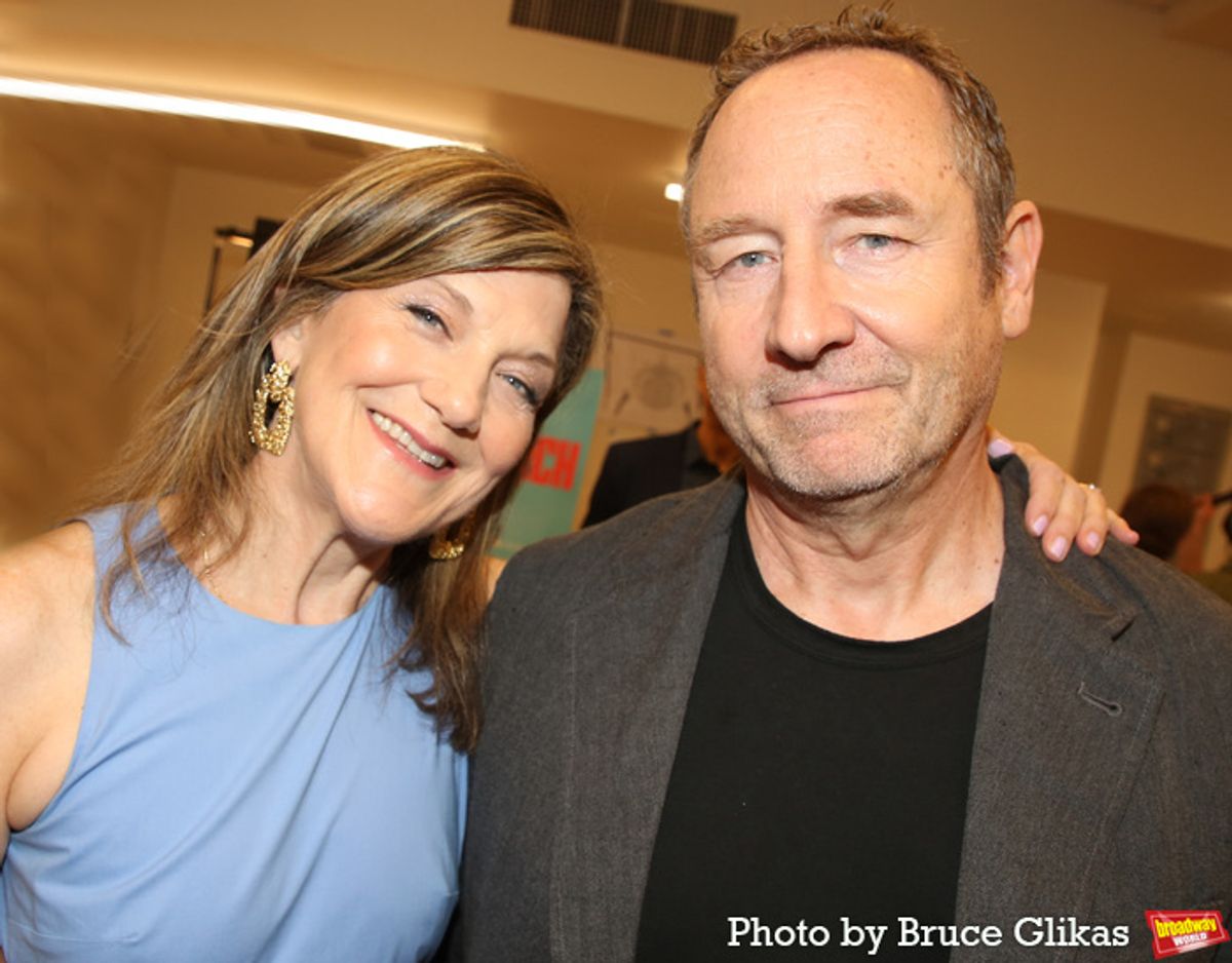 Victoria Clark and Sam Robards at 