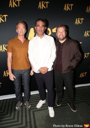 Neil Patrick Harris, Bobby Cannavale and James Corden  Photo