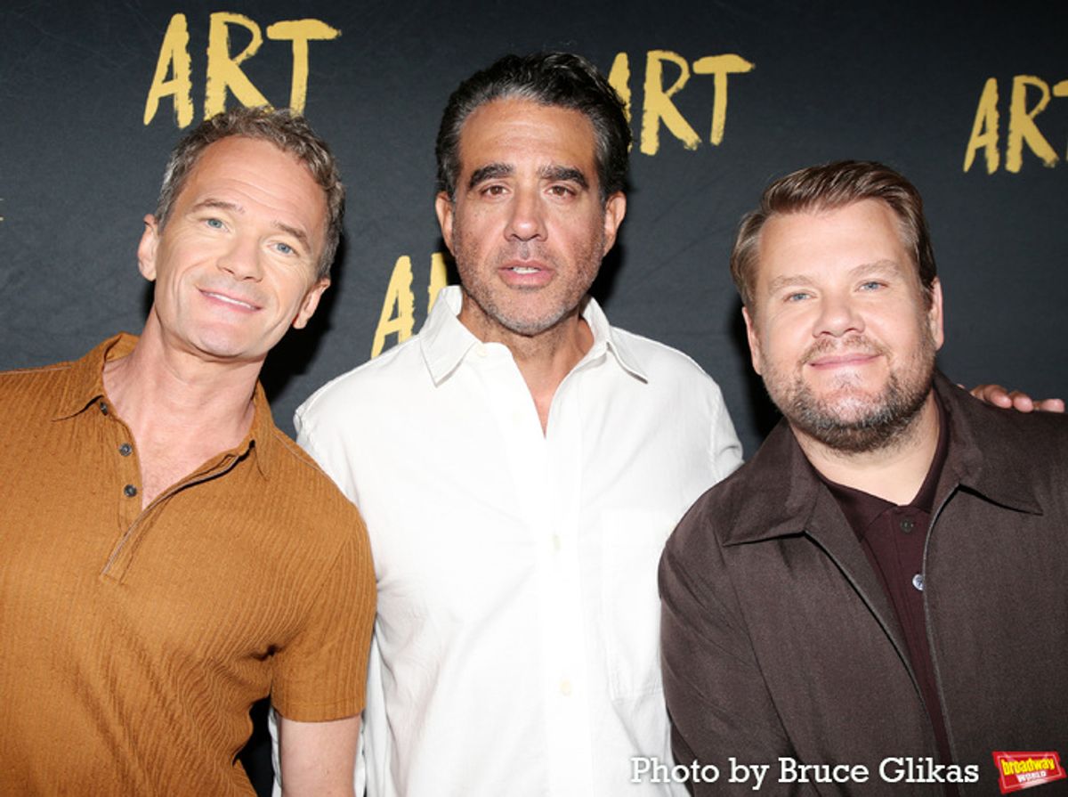 Neil Patrick Harris, Bobby Cannavale and James Corden  at 