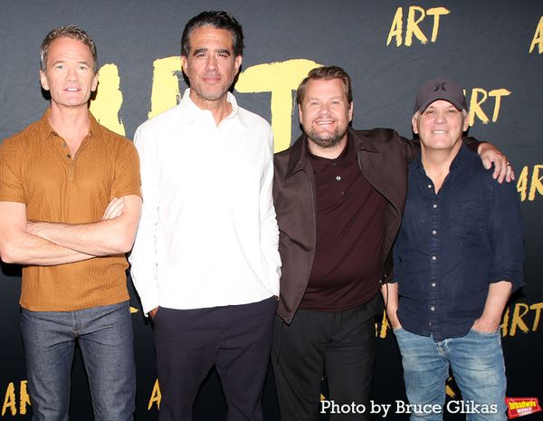 Neil Patrick Harris, Bobby Cannavale, James Corden, Director Scott Ellis   Photo