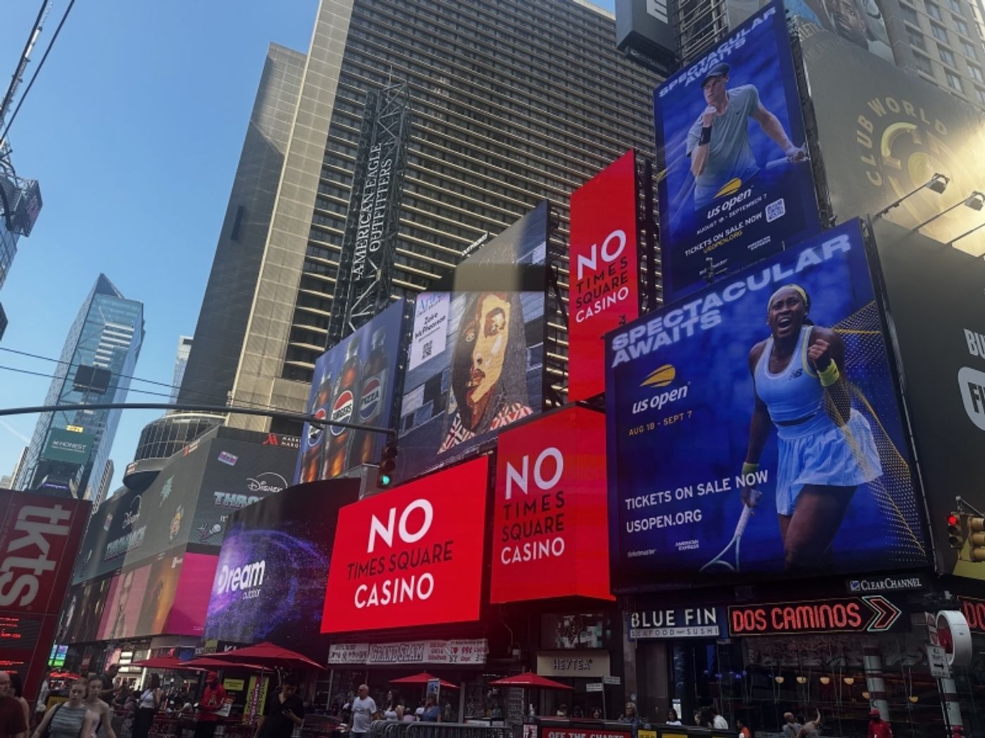 War of Words: Broadway Debates the Times Square Casino  Image