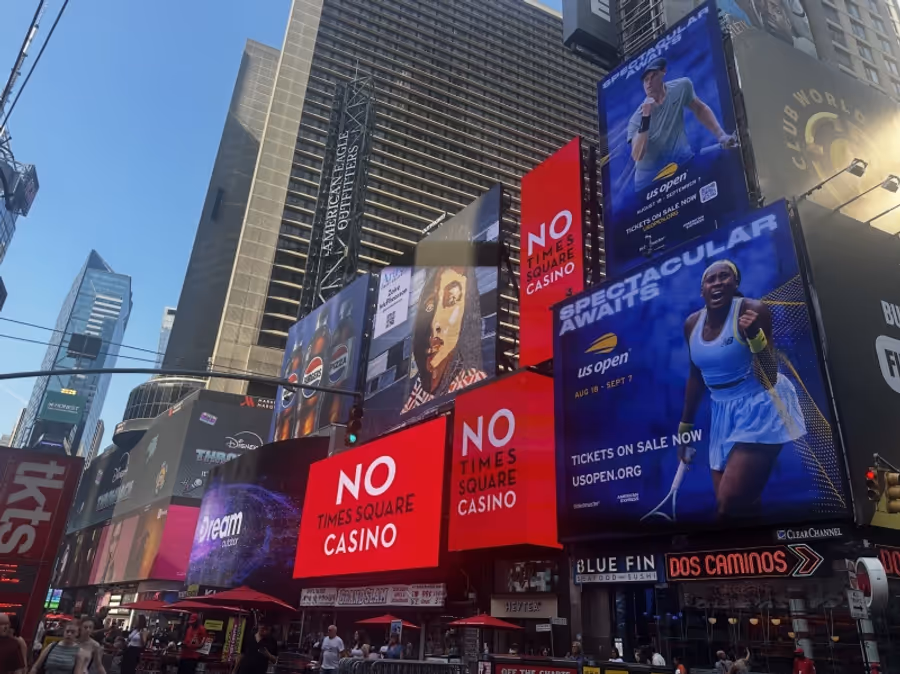 War of Words: Broadway Debates the Times Square Casino Image