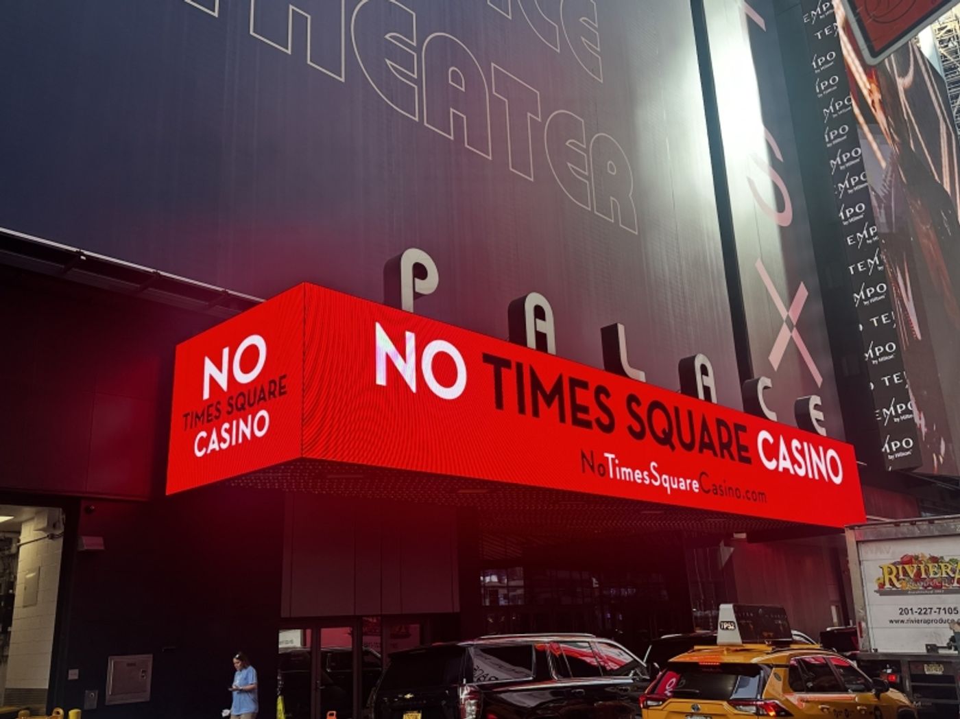 War of Words: Broadway Debates the Times Square Casino  Image