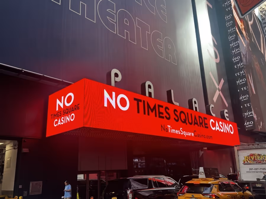 War of Words: Broadway Debates the Times Square Casino Image