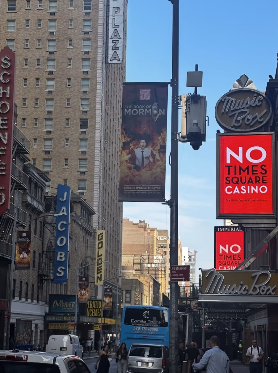 War of Words: Broadway Debates the Times Square Casino Image