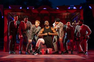 Khris Davis and cast @ BroadwayWorld Khris Davis and cast Photo