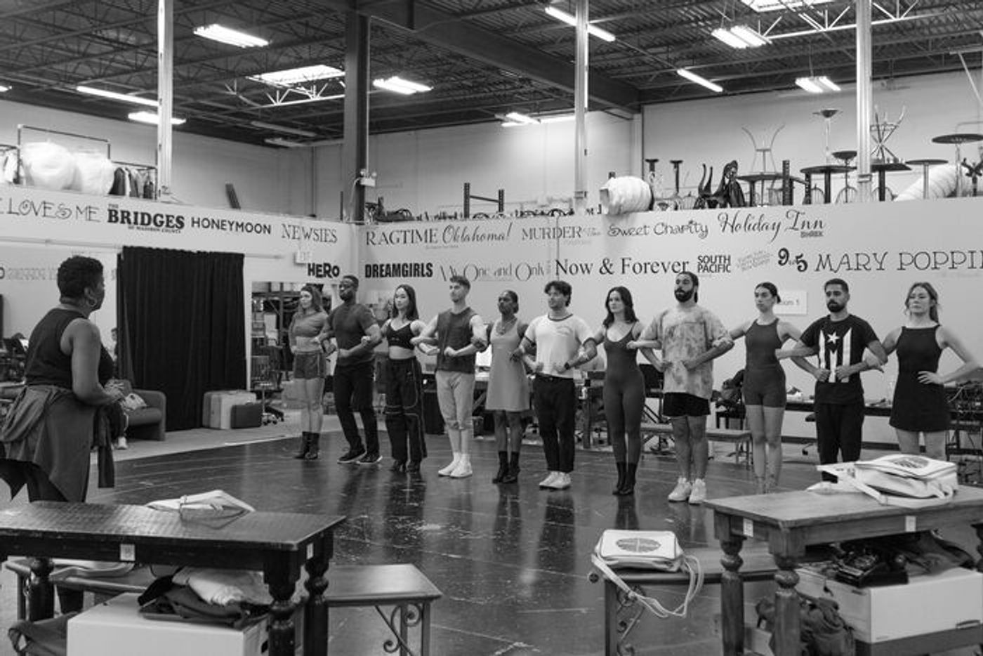 Photos: JJ Niemann and More in CATCH ME IF YOU CAN Rehearsals at Marriott Theatre  Image
