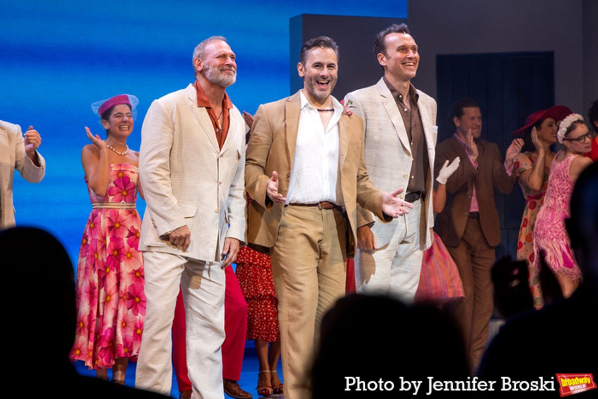 Jim Newman, Victor Wallace, Rob Marnell at 