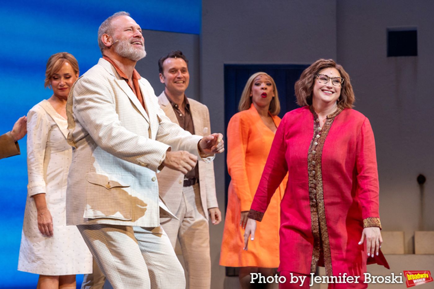 Photos: MAMMA MIA! on Broadway Opening Night Curtain Call  Image