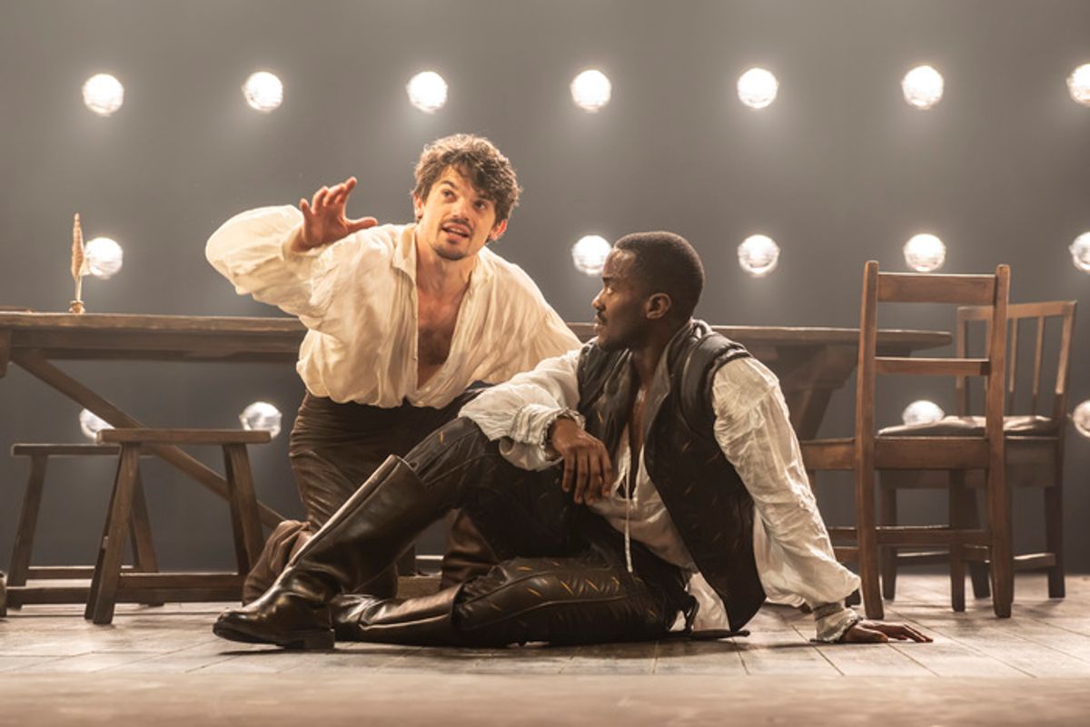 Edward Bluemel and Ncuti Gatwa at 